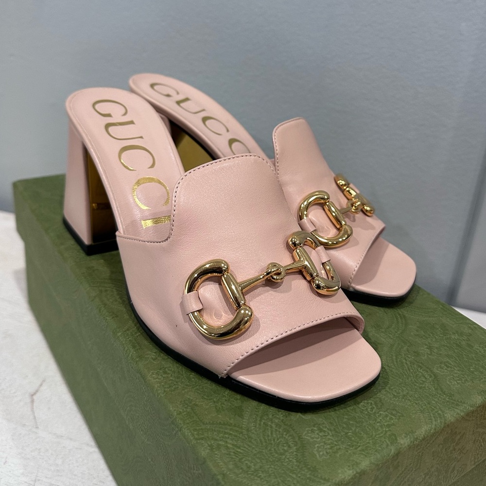 Gucci Horsebit Leather Sandals - Picture 12 of 12